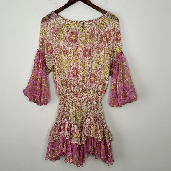 MISA Los Angeles Viviana Floral Mini Dress Size XS - Picture 2 of 4